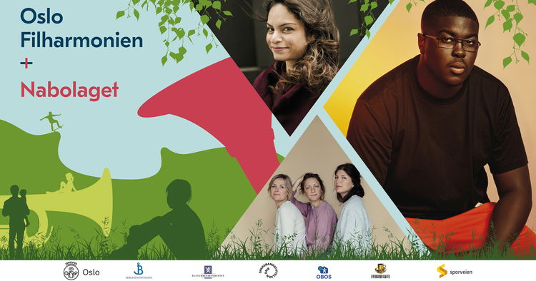 Gjesteartistene på Oslo-Filharmoniens Nabolagsturné: Harpreet Bansal, Hkeem og No. 4